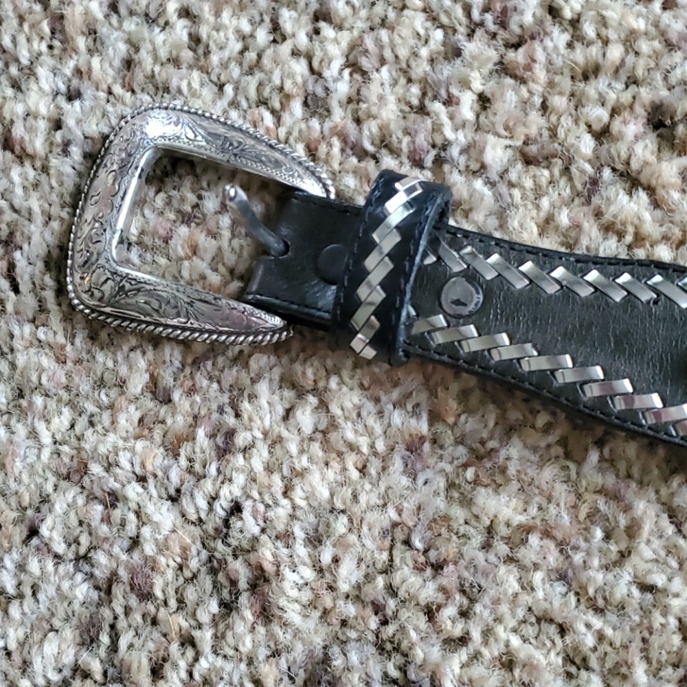 Western beaded belt size 34.